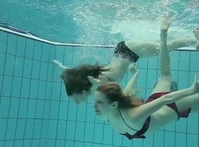 Nastya and libuse super hottest babes underwater