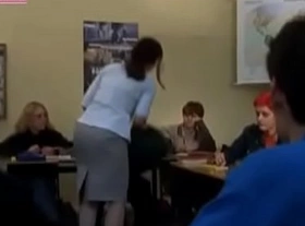 Meek mature teacher fucks nearby student-boy - sex scene from movie