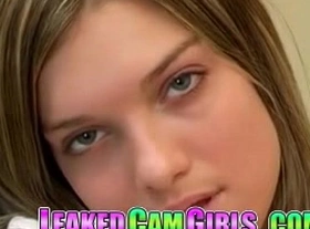 Happy teen solo girl in irish gym leakedcamgirls com